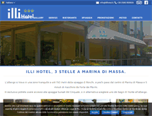 Tablet Screenshot of illihotel.it